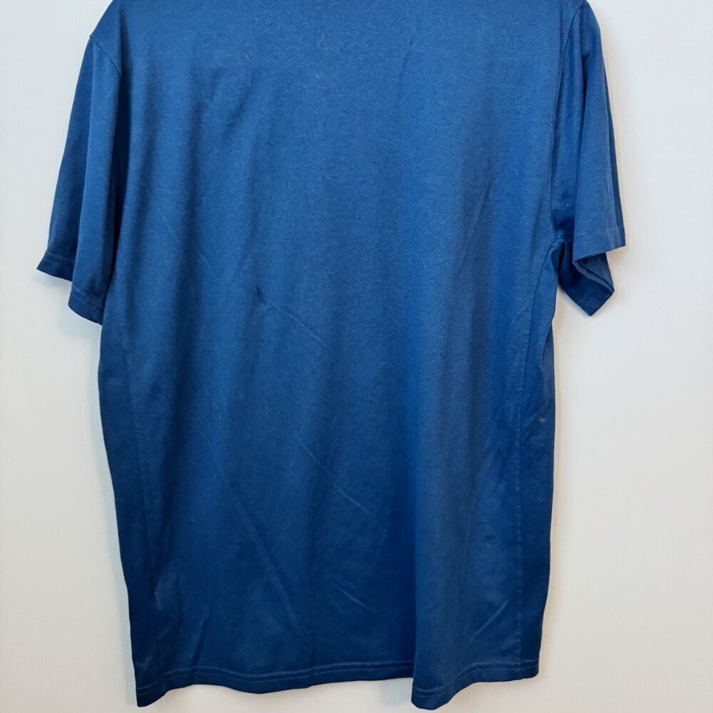 Nike Size Large (L) Nike Dri-FIT Men's Athletic T-Shirt Blue Performance Trainin - Picture 4 of 5